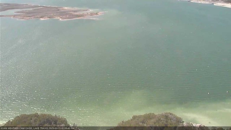 Lake Travis webcam, March 15, 2025 3:00 PM CT