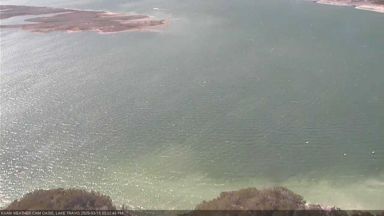 Lake Travis webcam, March 15, 2025 3:25 PM CT