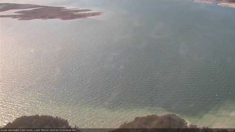 Lake Travis webcam, March 15, 2025 4:00 PM CT
