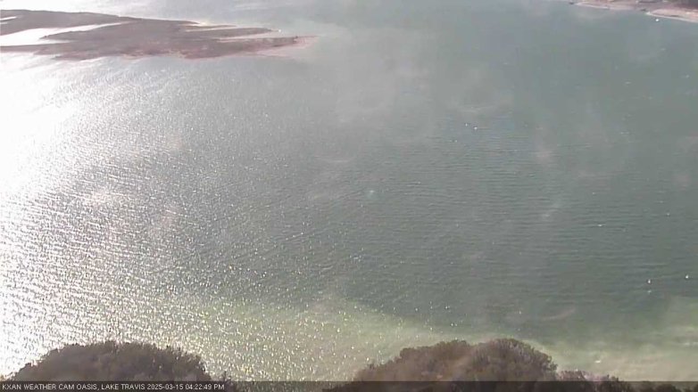 Lake Travis webcam, March 15, 2025 4:25 PM CT