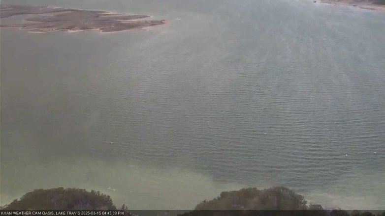 Lake Travis webcam, March 15, 2025 4:45 PM CT