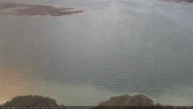 Lake Travis webcam, March 15, 2025 5:00 PM CT