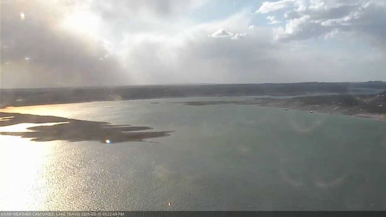 Lake Travis webcam, March 15, 2025 5:25 PM CT