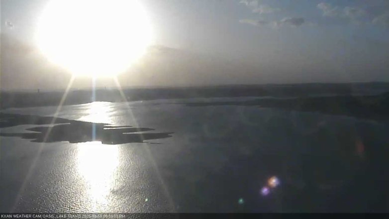 Lake Travis webcam, March 15, 2025 7:00 PM CT