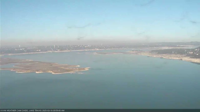 Lake Travis webcam, March 16, 2025 10:00 AM CT