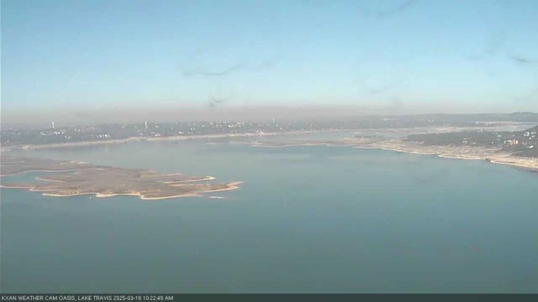 Lake Travis webcam, March 16, 2025 10:25 AM CT