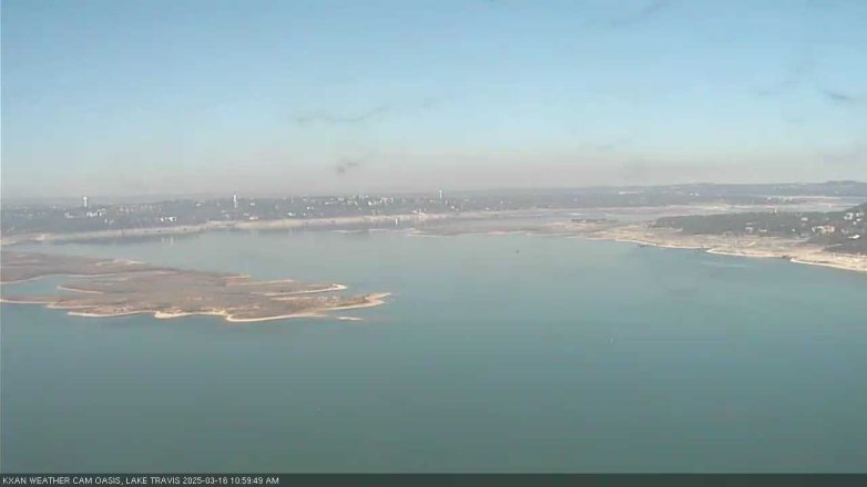 Lake Travis webcam, March 16, 2025 11:00 AM CT