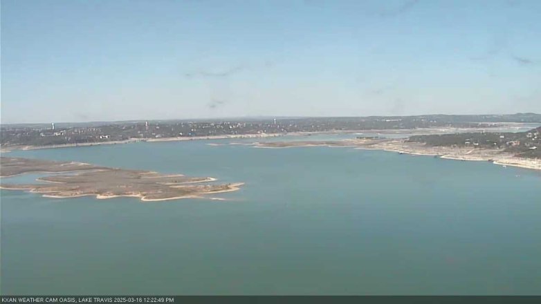 Lake Travis webcam, March 16, 2025 12:25 PM CT