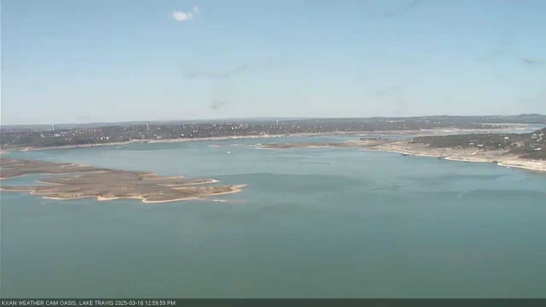 Lake Travis webcam, March 16, 2025 1:00 PM CT