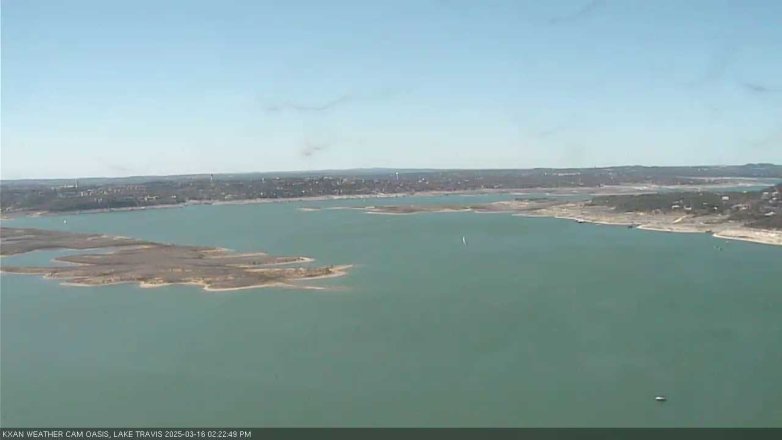 Lake Travis webcam, March 16, 2025 2:25 PM CT