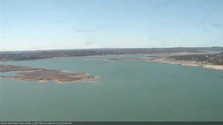 Lake Travis webcam, March 16, 2025 3:00 PM CT
