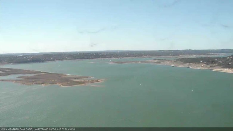Lake Travis webcam, March 16, 2025 3:25 PM CT