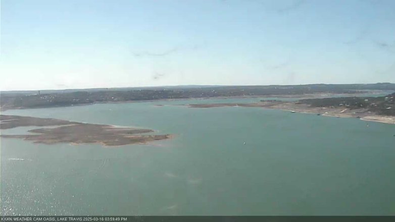 Lake Travis webcam, March 16, 2025 4:00 PM CT
