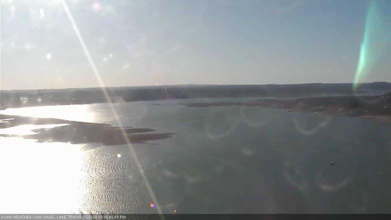 Lake Travis webcam, March 16, 2025 5:45 PM CT