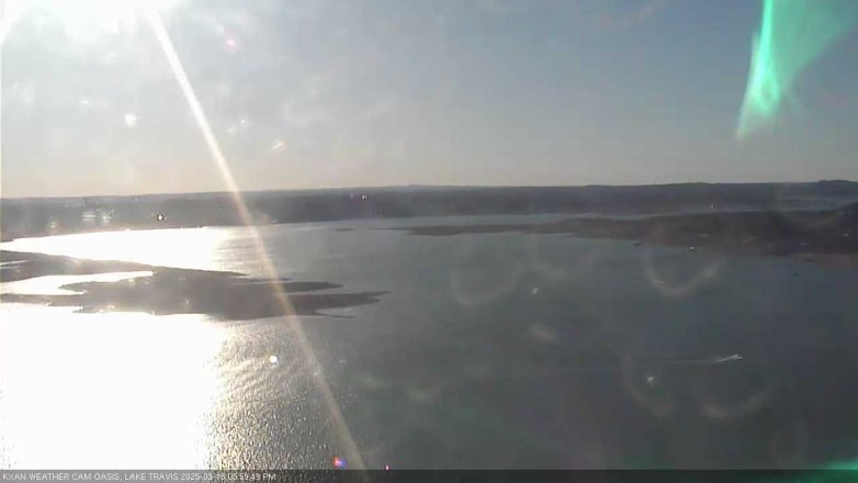 Lake Travis webcam, March 16, 2025 6:00 PM CT