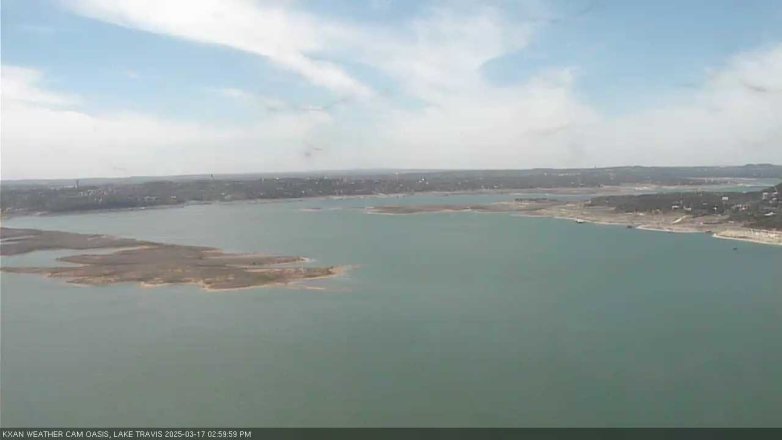 Lake Travis webcam, March 17, 2025 3:00 PM CT