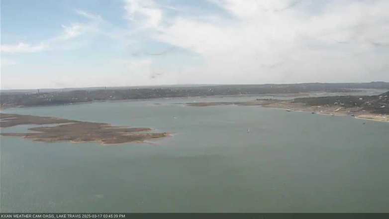 Lake Travis webcam, March 17, 2025 3:45 PM CT