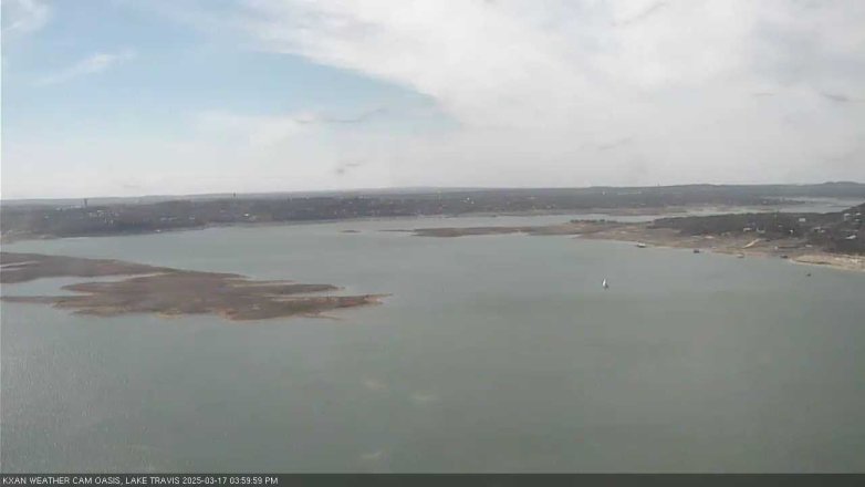 Lake Travis webcam, March 17, 2025 4:00 PM CT