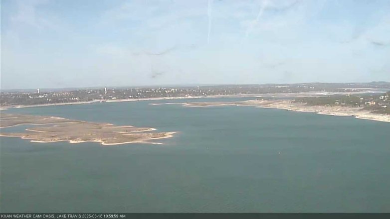Lake Travis webcam, March 18, 2025 11:00 AM CT
