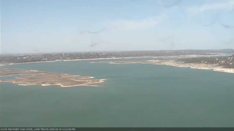 Lake Travis webcam, March 18, 2025 12:25 PM CT