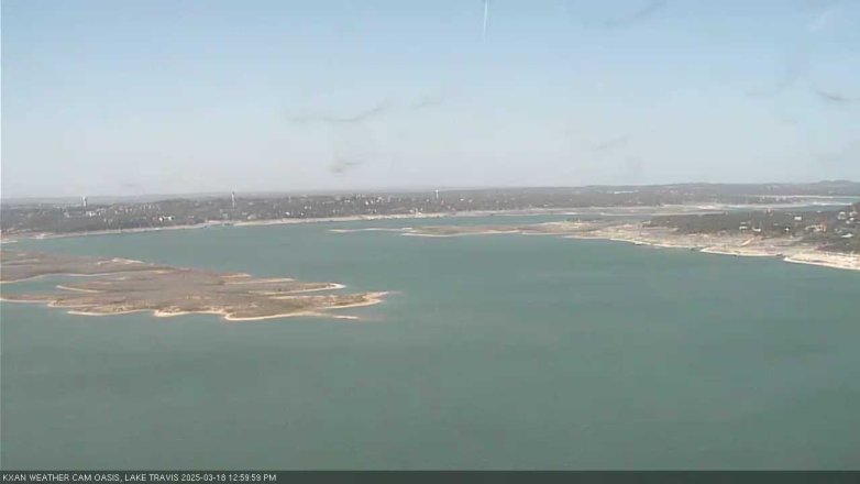 Lake Travis webcam, March 18, 2025 1:00 PM CT