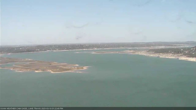 Lake Travis webcam, March 18, 2025 1:25 PM CT