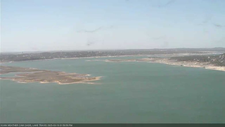 Lake Travis webcam, March 18, 2025 2:00 PM CT