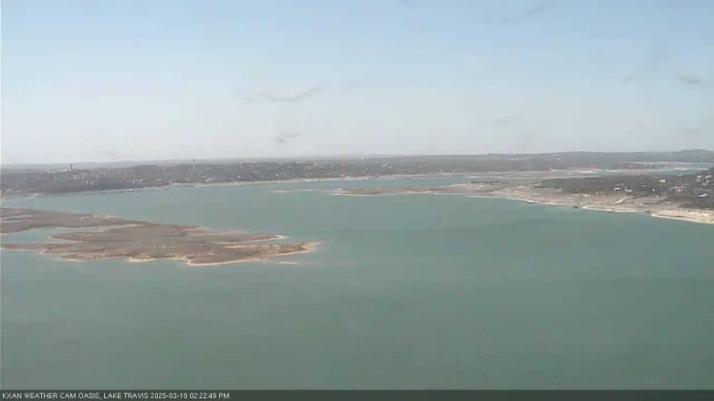Lake Travis webcam, March 18, 2025 2:25 PM CT