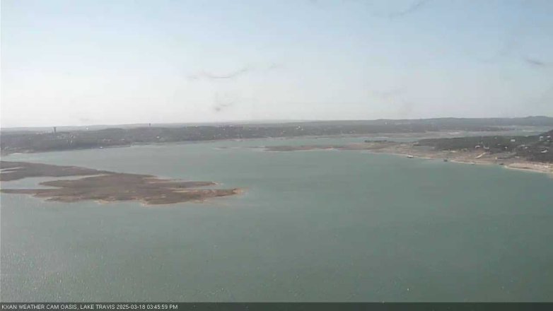 Lake Travis webcam, March 18, 2025 3:45 PM CT