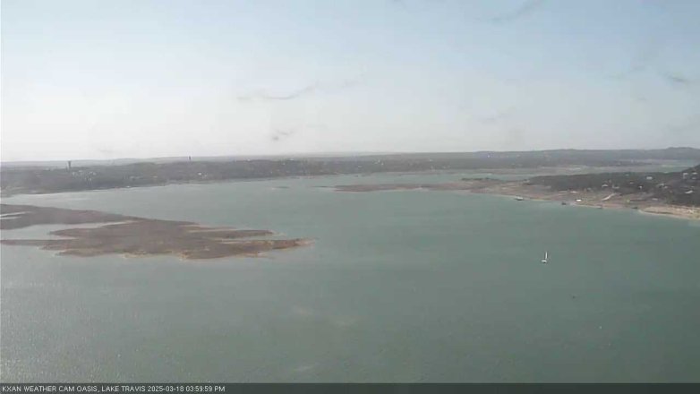 Lake Travis webcam, March 18, 2025 4:00 PM CT