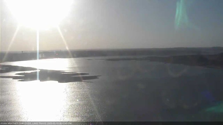 Lake Travis webcam, March 18, 2025 6:25 PM CT