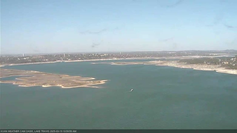 Lake Travis webcam, March 19, 2025 11:00 AM CT