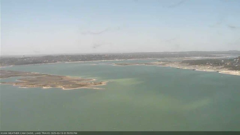 Lake Travis webcam, March 19, 2025 2:00 PM CT