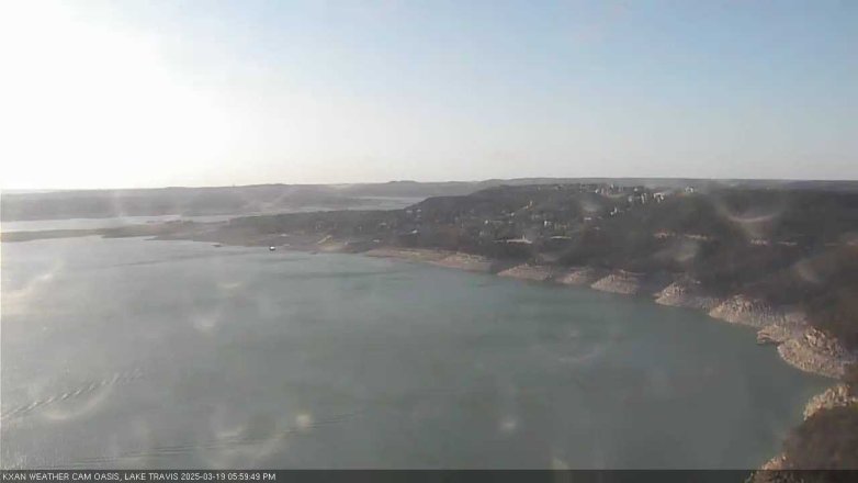 Lake Travis webcam, March 19, 2025 6:00 PM CT