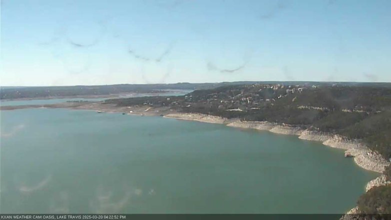 Lake Travis webcam, March 20, 2025 4:25 PM CT