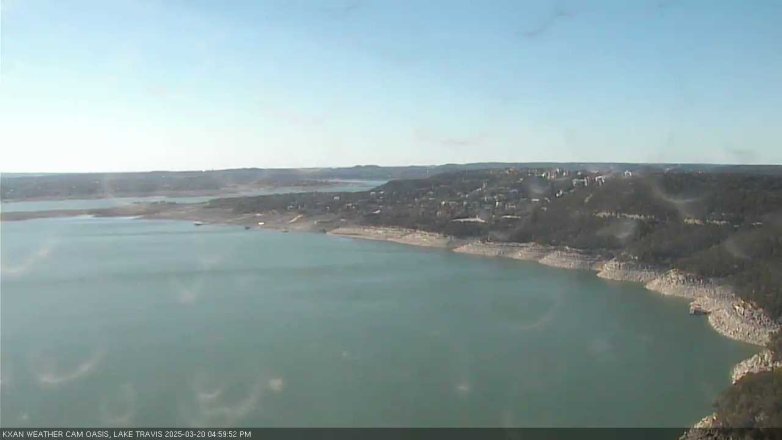 Lake Travis webcam, March 20, 2025 5:00 PM CT