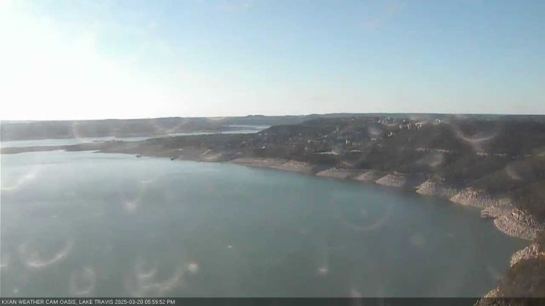 Lake Travis webcam, March 20, 2025 6:00 PM CT