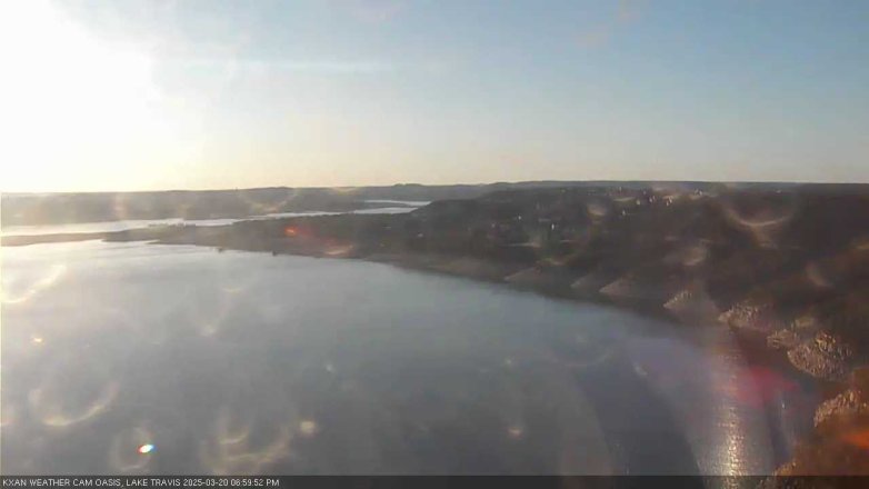 Lake Travis webcam, March 20, 2025 7:00 PM CT