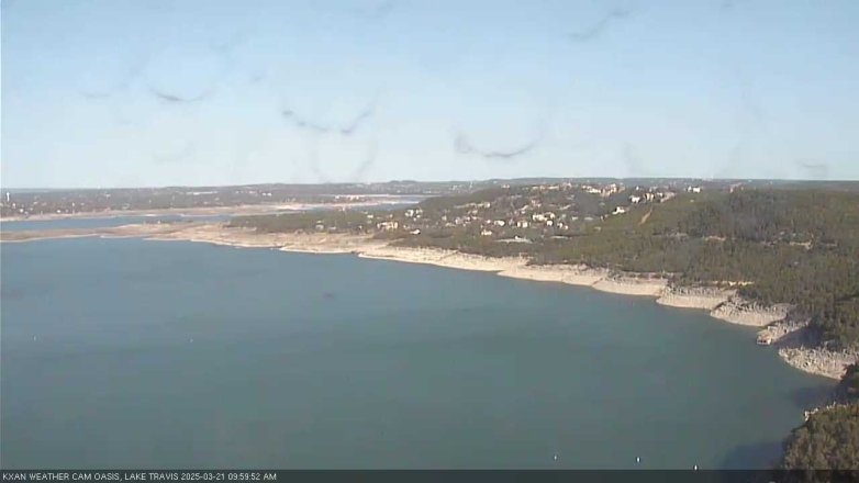 Lake Travis webcam, March 21, 2025 10:00 AM CT