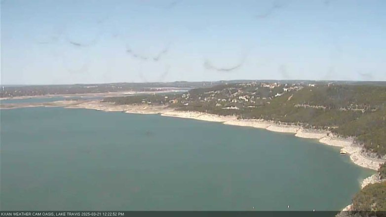 Lake Travis webcam, March 21, 2025 12:25 PM CT