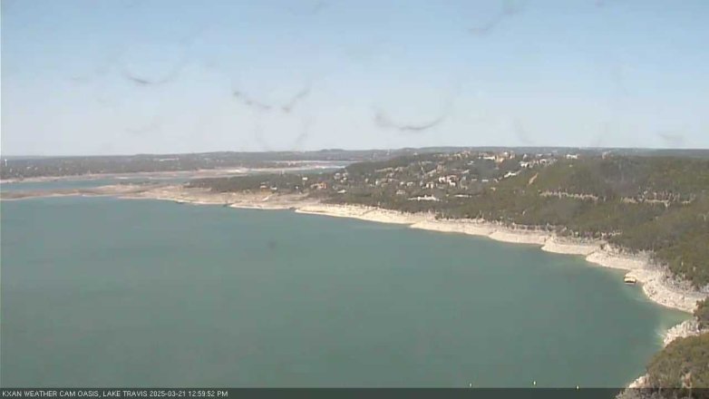 Lake Travis webcam, March 21, 2025 1:00 PM CT