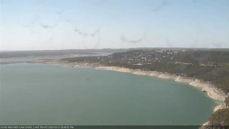 Lake Travis webcam, March 21, 2025 3:45 PM CT