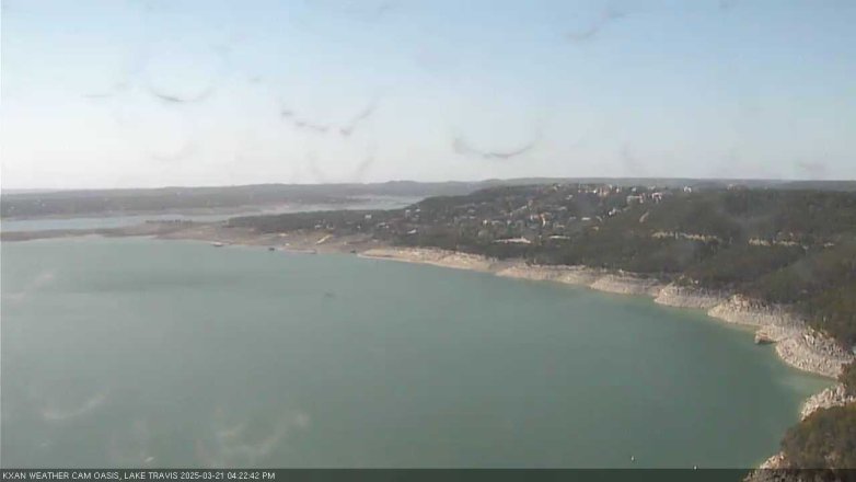 Lake Travis webcam, March 21, 2025 4:25 PM CT