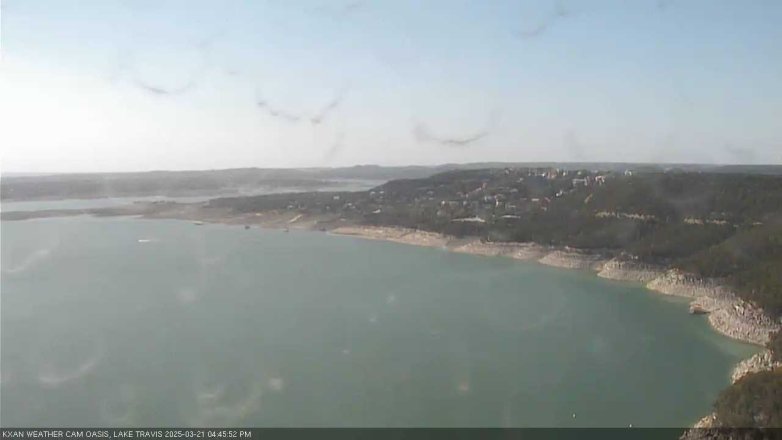 Lake Travis webcam, March 21, 2025 4:45 PM CT