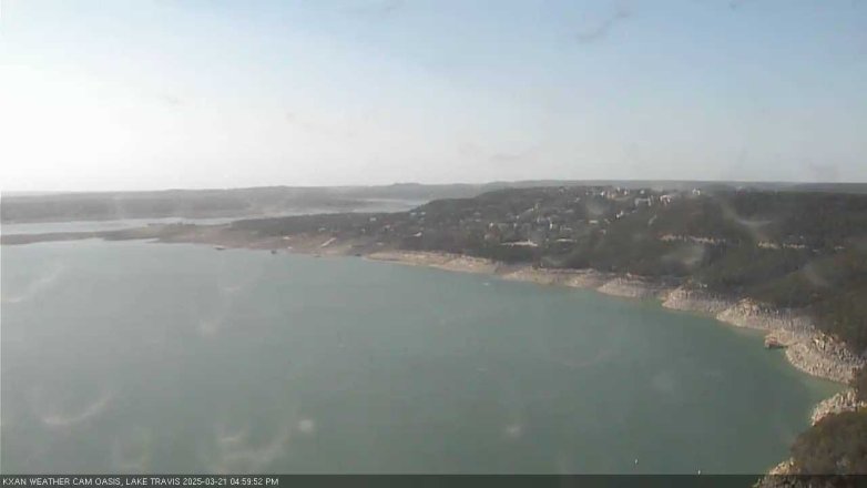 Lake Travis webcam, March 21, 2025 5:00 PM CT