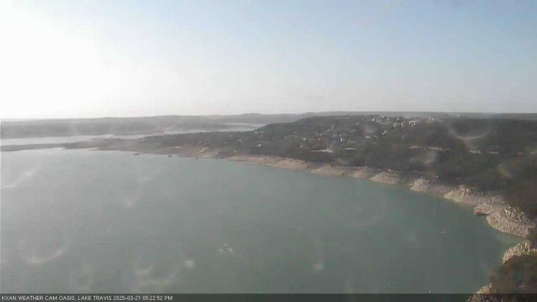 Lake Travis webcam, March 21, 2025 5:25 PM CT