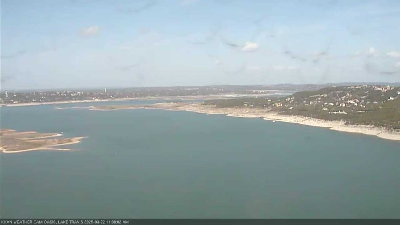 Lake Travis webcam, March 22, 2025 11:00 AM CT