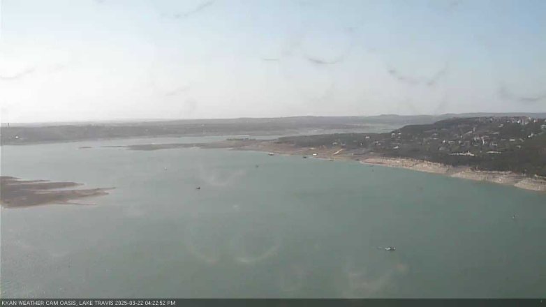 Lake Travis webcam, March 22, 2025 4:25 PM CT