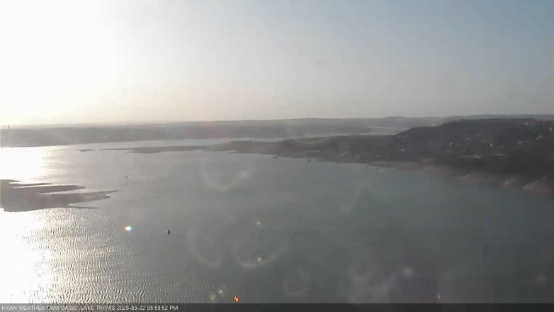 Lake Travis webcam, March 22, 2025 6:00 PM CT