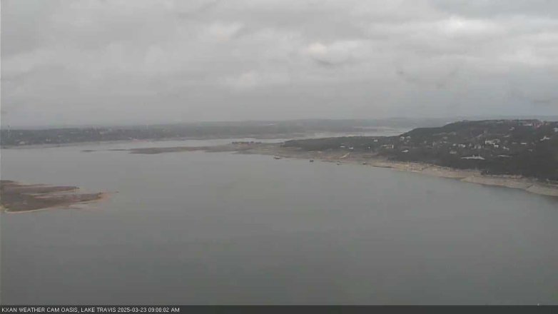 Lake Travis webcam, March 23, 2025 9:00 AM CT